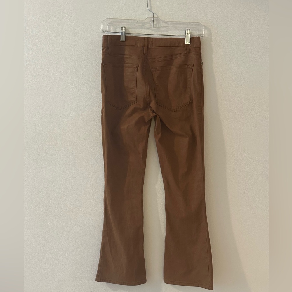 Frame - Le Crop Mini Boot - Caramel Coated - Size… - image 6